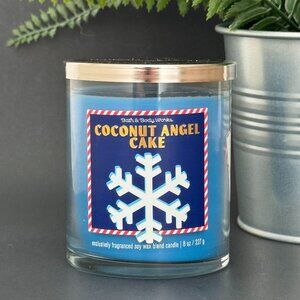 BBW Coconut Angel Cake Bath & Body Works Single Wick Candle